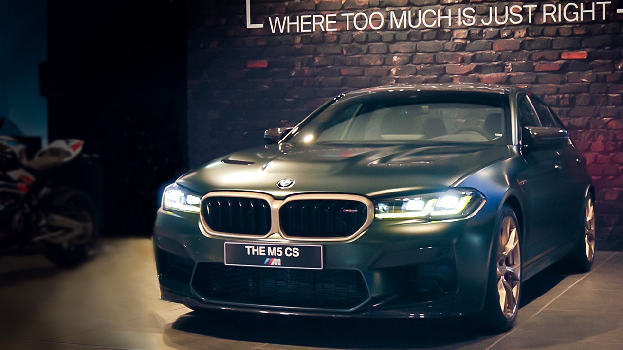 BMW M5 CS - first look
